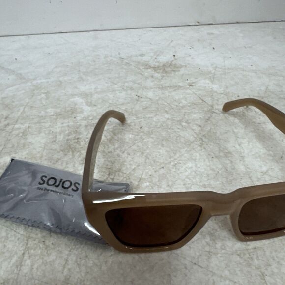 SOJOS Oversize Square SHELL FRAMES Unisex UV400 Sunglasses-SJ2179 C2 MZ - Picture 4 of 11